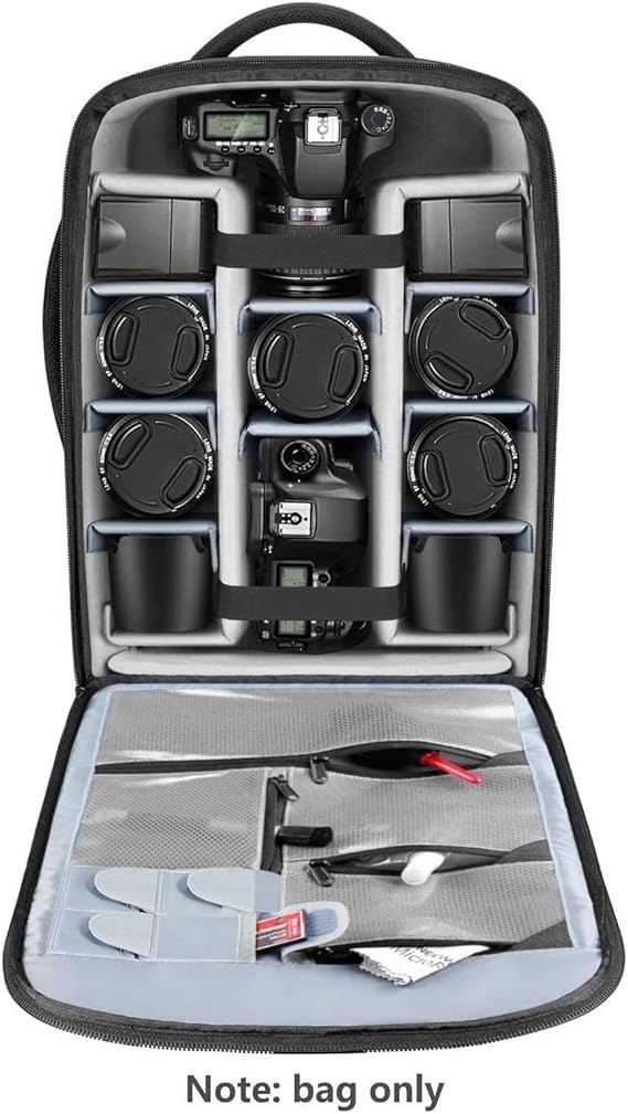 Neewer 2-in-1 Convertible Wheeled Camera Backpack Luggage Trolley Case with Double Bar, Anti-shock Detachable Padded Compartment for SLR/DSLR Cameras, Tripod, Lens and Other Accessories (Black/Grey) Neewer 2-in-1 Convertible Wheeled Camera Backpack Luggage Trolley Case with Double Bar, Anti-shock Detachable Padded Compartment for SLR/DSLR Cameras, Tripod, Lens and Other Accessories (Black/Grey)